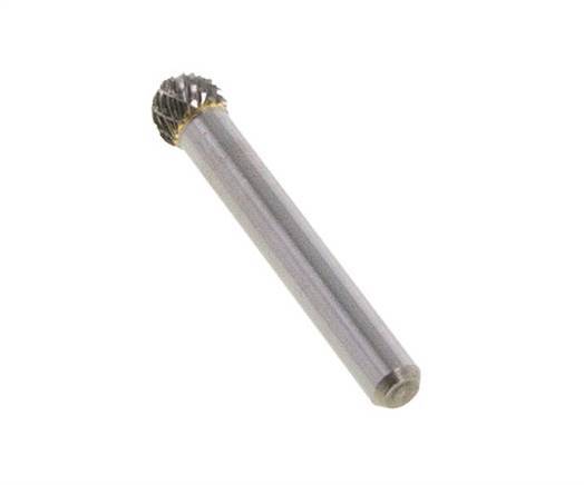 Fresa de carburo KUD redonda/globular de 8 mm