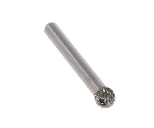 Fresa de carburo KUD redonda/globular de 8 mm