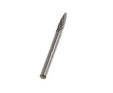 Fresa de carburo RBF de punta redonda de 3 mm