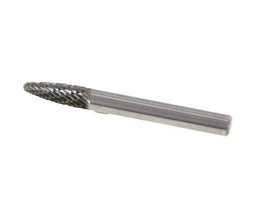 Fresa de carburo de punta redonda RBF de 6 mm