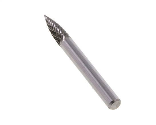 Fresa de carburo SPG en forma de árbol de 6 mm