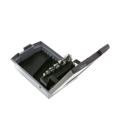 Juego de avellanadores RUKO HSS de 6 piezas de 6,3 a 20,5 mm