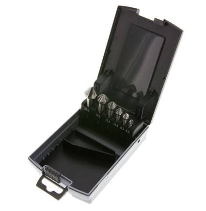 Juego de avellanadores RUKO HSS-E de 6 piezas de 6,3 a 20,5 mm