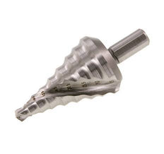 Broca escalonada HSS de RUKO con filo espiral tamaño 15