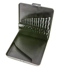 19-Piece Twist Drill Bit Set DIN 338 N HSS-R 1 - 10 mm