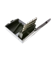 19-Piece Twist Drill Bit Set DIN 338 N HSS-G 1 - 10 mm