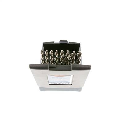 19-Piece Twist Drill Bit Set DIN 338 N HSS-G 1 - 10 mm