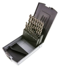 19-Piece Twist Drill Bit Set DIN 338 N HSS-G 1 - 10 mm