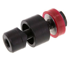 Punzón de tres puntas RUKO de 22,5 mm (PG16) para agujeros roscados