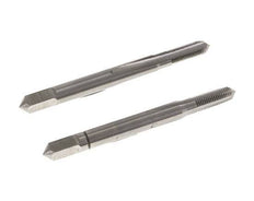 macho de rosca manual de 2 piezas M 4x0,50 de rosca fina (DIN 2181)