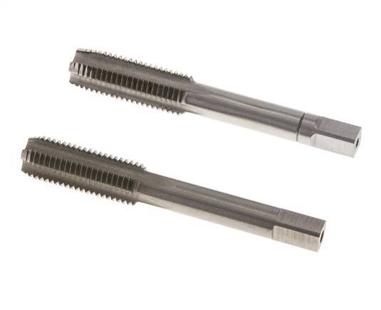 macho de rosca manual de 2 piezas M 8x1,00 Rosca fina (DIN 2181)