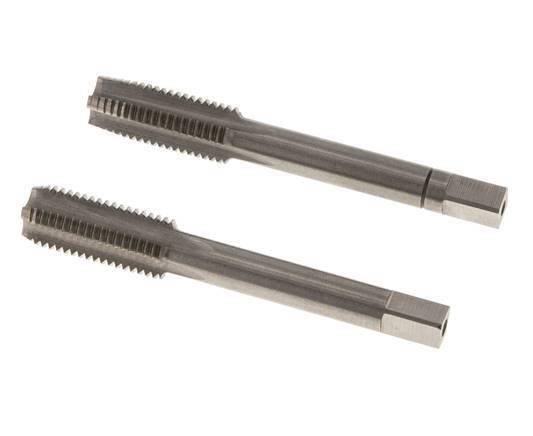 macho de rosca manual de 2 piezas M 10x1,25 Rosca fina (DIN 2181)