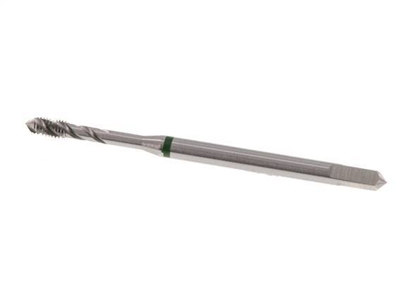 HSS-E Macho de roscar M3 Agujero ciego 35° en sentido de las agujas del reloj Espiralado