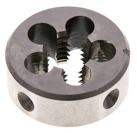 Round Die DIN EN 22568 Standard Thread M 18x2.50