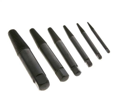 Extractor de tornillos Tamaño 1 - 6 (M 3 - M 24)