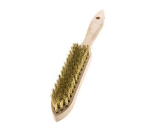 Cepillo de alambre manual de 5 filas de alambre de latón corrugado