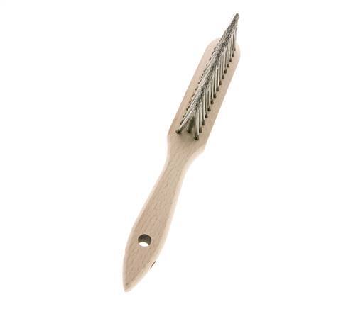 Cepillo de soldadura de filete de alambre de acero inoxidable liso