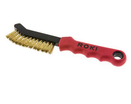 Cepillo de pinza de freno Alambre de latón corrugado