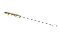 Tube Brush With Eyelet 15 mm Brass Wire Corrugated