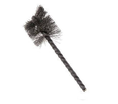 Cepillo cilíndrico 25 mm Eje de 3,8 mm Alambre de acero