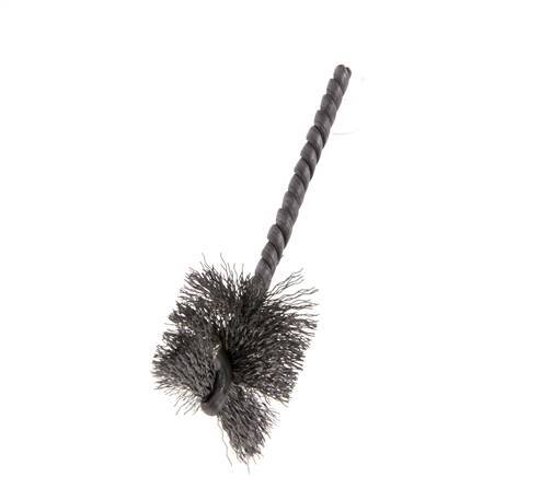 Cepillo cilíndrico 25 mm Eje de 3,8 mm Alambre de acero