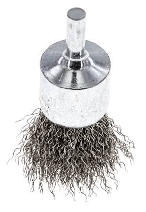 Cepillo de púas 23 mm 6 mm Eje de acero inoxidable 0,3 mm Corrugado