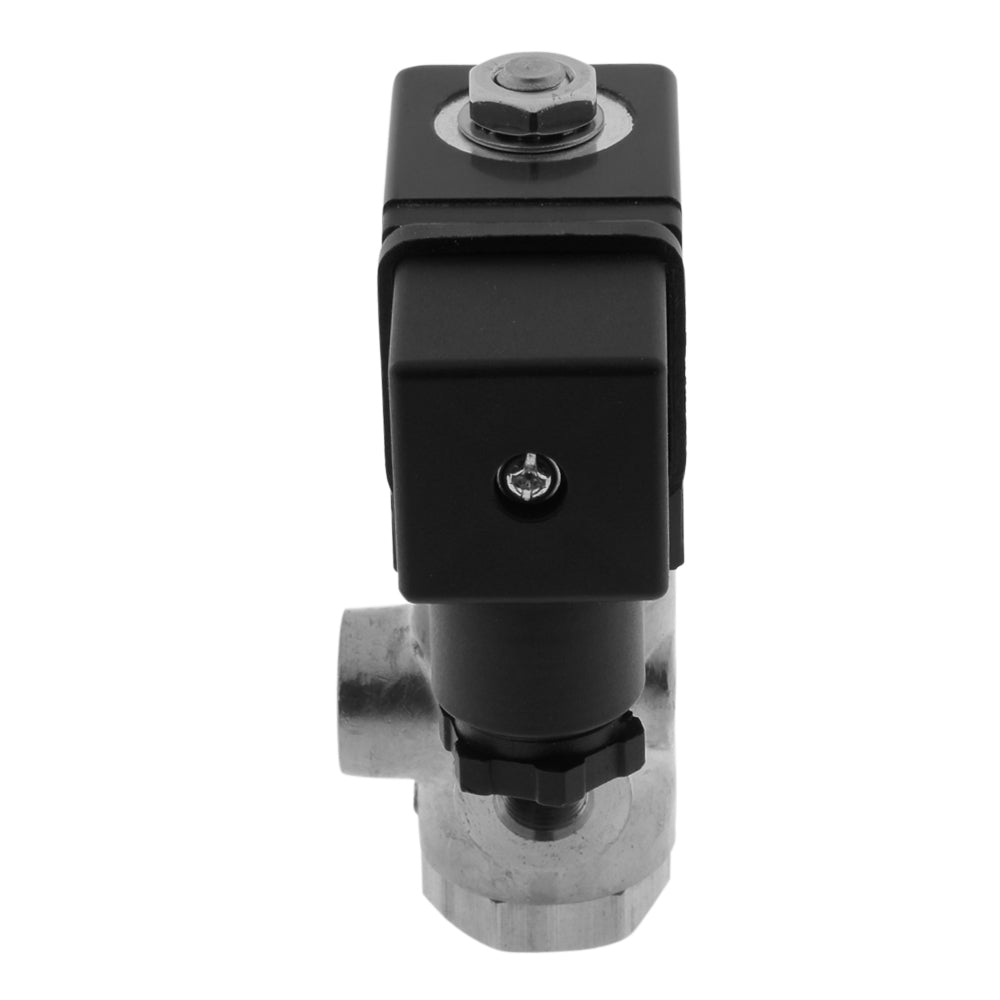 Válvula solenoide TP-DC 1/8'' 3/2 vías DI Acero inoxidable FKM 0-11bar 380V AC