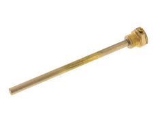 Termopozo de aleación de cobre G de 1/2 pulgada fijado con pernos para vástago de 200 mm máx. 160°C y 6 barras