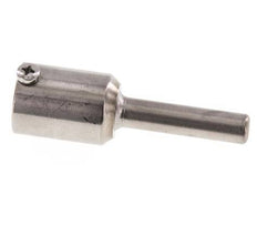Termopozo de acero inoxidable de conexión soldada para vástago de 63 mm, máx. 600°C y 25 bares
