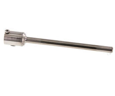 Termopozo de acero inoxidable de conexión soldada para vástago de 160 mm, máx. 600°C y 25 bares