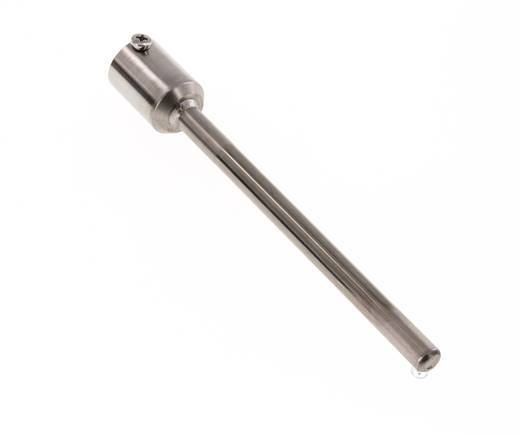 Termopozo de acero inoxidable de conexión soldada para vástago de 160 mm, máx. 600°C y 25 bares