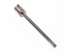 Termopozo de acero inoxidable de conexión soldada para vástago de 160 mm, máx. 600°C y 25 bares