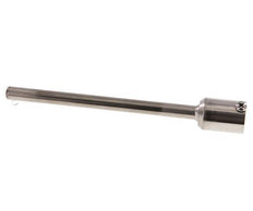 Termopozo de acero inoxidable de conexión soldada para vástago de 160 mm, máx. 600°C y 25 bares