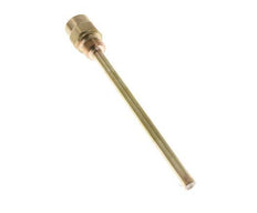 Copper Alloy G 1/2 Inch Thermowell for 200mm Stem Max 160°C and 6 Bars