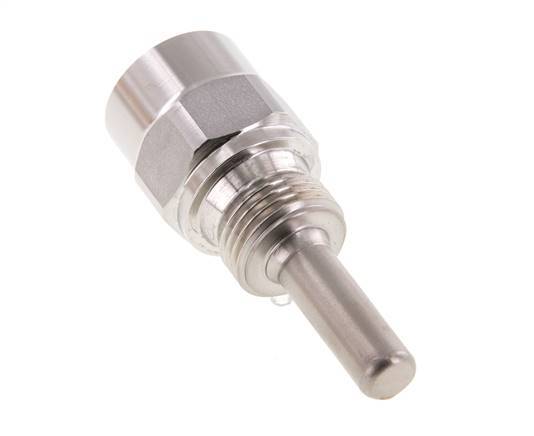 Stainless Steel G 1/2 Inch Thermowell for 63mm Stem Max 600°C and 25 Bars