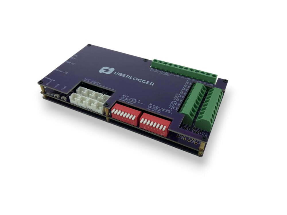 Uberlogger Datalogger 8x NTC/Voltage 60V - 6x Digital