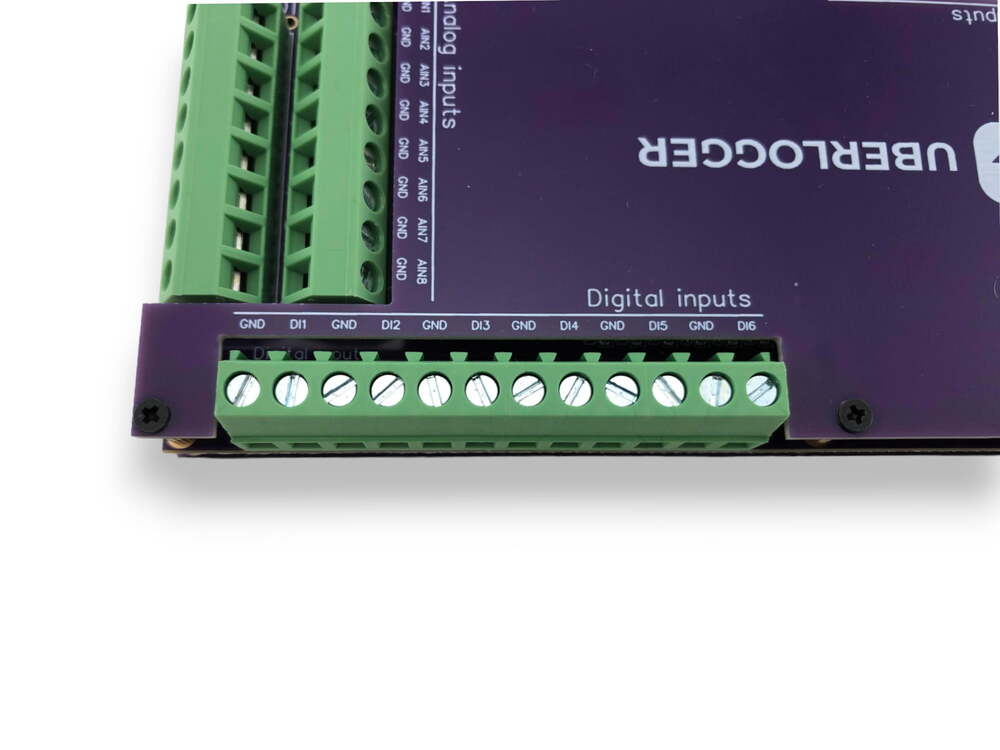 Uberlogger Datalogger 8x NTC/Voltage 60V - 6x Digital