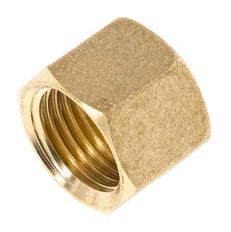 M16x1.5 x 10mm Brass Union nut for Compression fitting [5 Pieces]