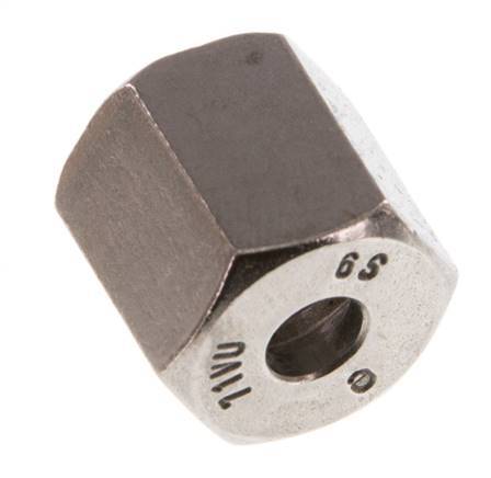 M14x1.5 x 6S Stainless steel Union nut for Cutting ring