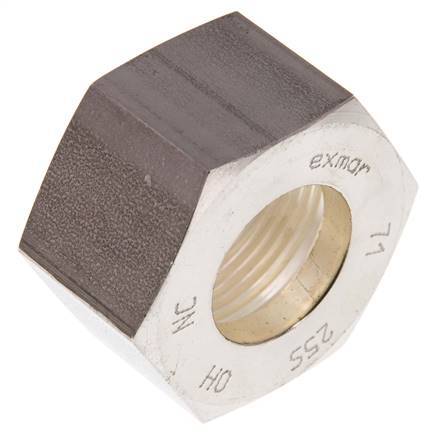 M36x2.0 x 25S Stainless steel Union nut for Compression ring