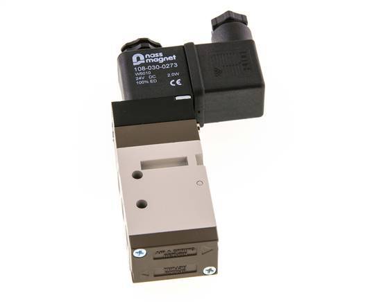 válvula solenoide 5/2 G1/8'' 115V AC 1.5-10bar/21.0-140psi YPC