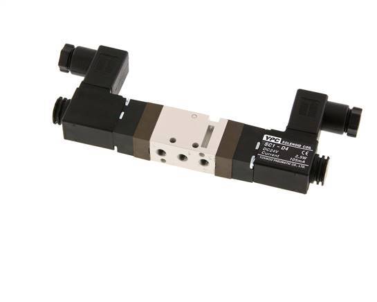 5/2 M5 Bistable Solenoid Valve 115V AC 1.5-10bar/21.0-140psi YPC