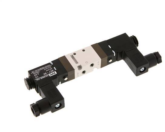 5/2 M5 Bistable Solenoid Valve 115V AC 1.5-10bar/21.0-140psi YPC