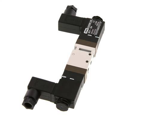 5/2 M5 Bistable Solenoid Valve 115V AC 1.5-10bar/21.0-140psi YPC