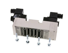5/3 ISO 5599-2 Válvula solenoide central de escape 115V AC 2-10bar/28-140psi YPC