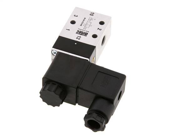 3/2 G1/8'' NO Solenoid Valve 24V AC 2-10bar/28-140psi Airtec