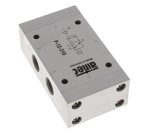 3/2 G1/2'' (G1/8'') Air Pilot Valve ATEX 1-10bar/14-140psi Airtec