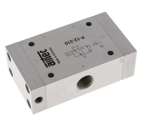 3/2 G1/2'' (G1/8'') Air Pilot Valve ATEX 1-10bar/14-140psi Airtec