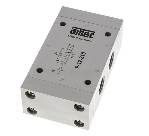 3/2 G1/2'' (G1/8'') Air Pilot Valve ATEX 1-10bar/14-140psi Airtec