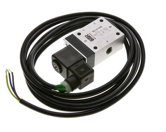 3/2 G1/4'' NO Solenoid Valve 24V DC ATEX 2.5-10bar/35.0-140psi Airtec